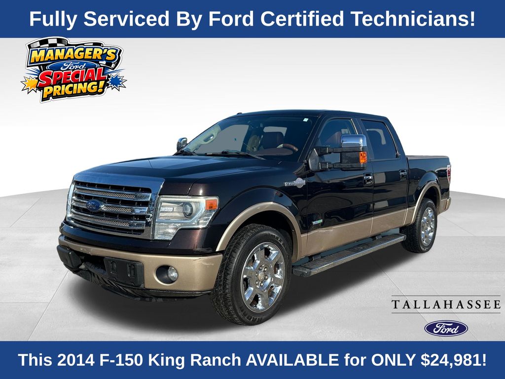 Kodiak Brown Metallic 2014 Ford F-150 King Ranch SuperCrew Pickup Truck 4X2 6-Speed Automatic