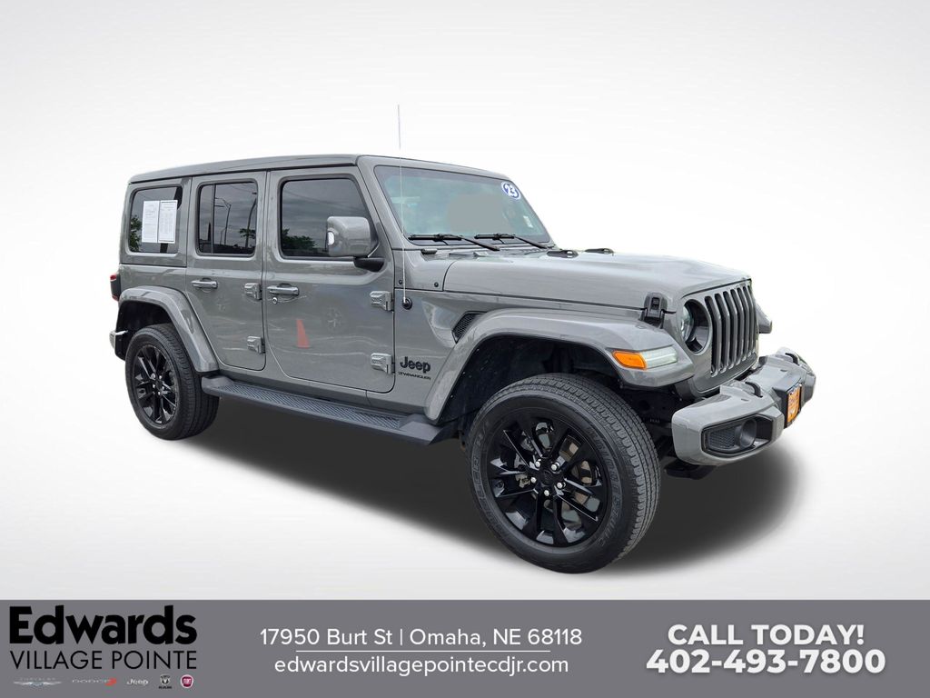 Sting-Gray Clearcoat 2023 Jeep Wrangler SUV / Crossover Four-Wheel Drive 8-Speed Automatic