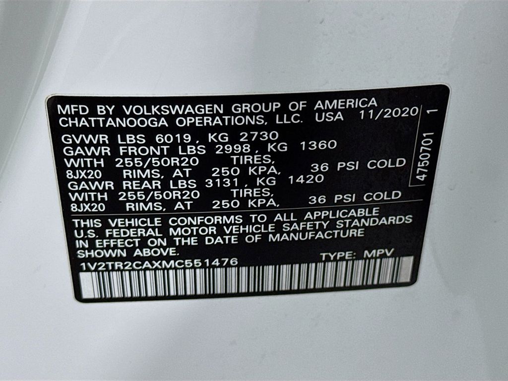 Used Car 2021 Volkswagen Atlas  Sel Premium For Sale Under $30,000 In Austin, Texas