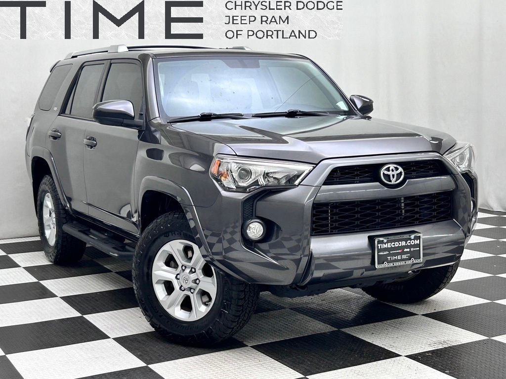 Magnetic Gray Metallic 2018 Toyota 4Runner SUV / Crossover Four-Wheel Drive 5-Speed Automatic Overdrive