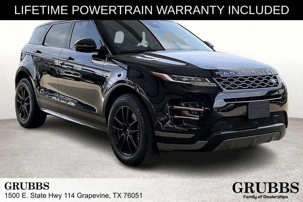 Santorini Black Metallic 2022 Land Rover Range Rover Evoque P250 R-Dynamic S AWD SUV / Crossover All-Wheel Drive 9-Speed Automatic