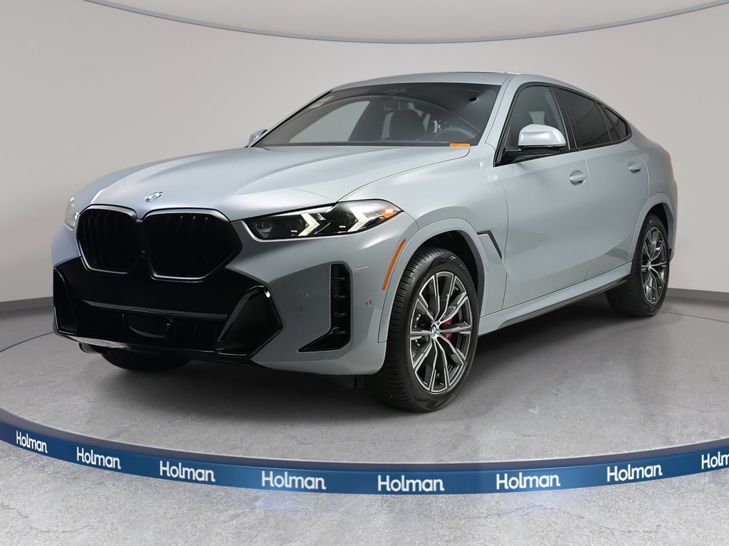 Gray (Brooklyn Grey Metallic) 2026 BMW X6 SUV / Crossover All-Wheel Drive 8-Speed Automatic