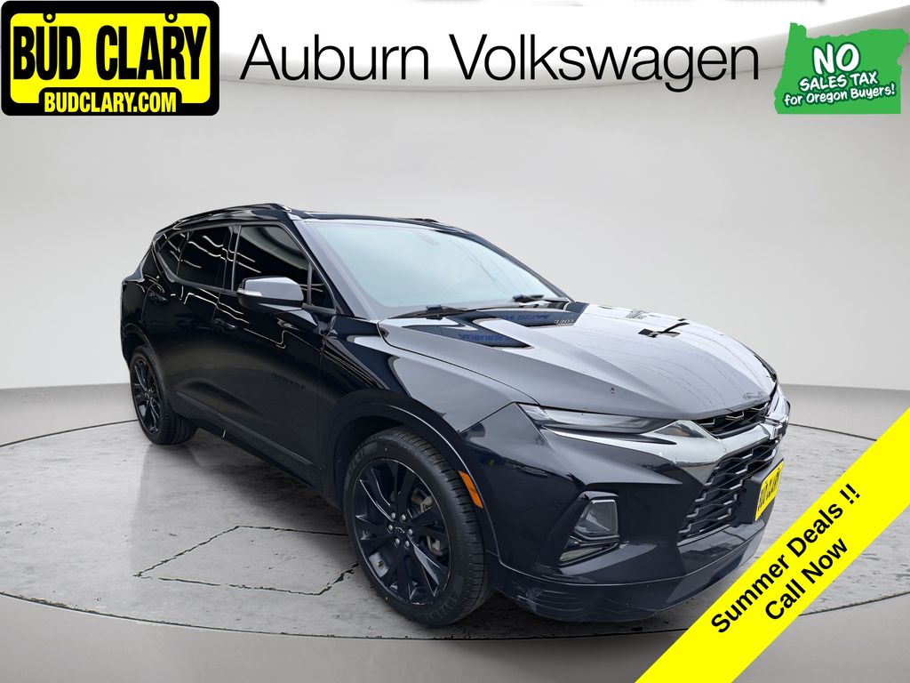 Black 2020 Chevrolet Blazer SUV / Crossover All-Wheel Drive 9-Speed Automatic