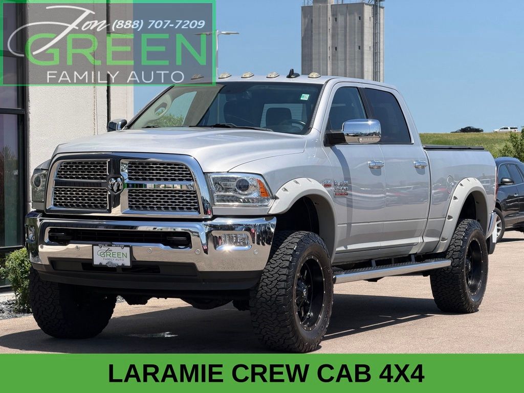 Bright Silver Clearcoat Metallic 2017 RAM 2500 Pickup Truck Four-Wheel Drive 6-Speed Automatic
