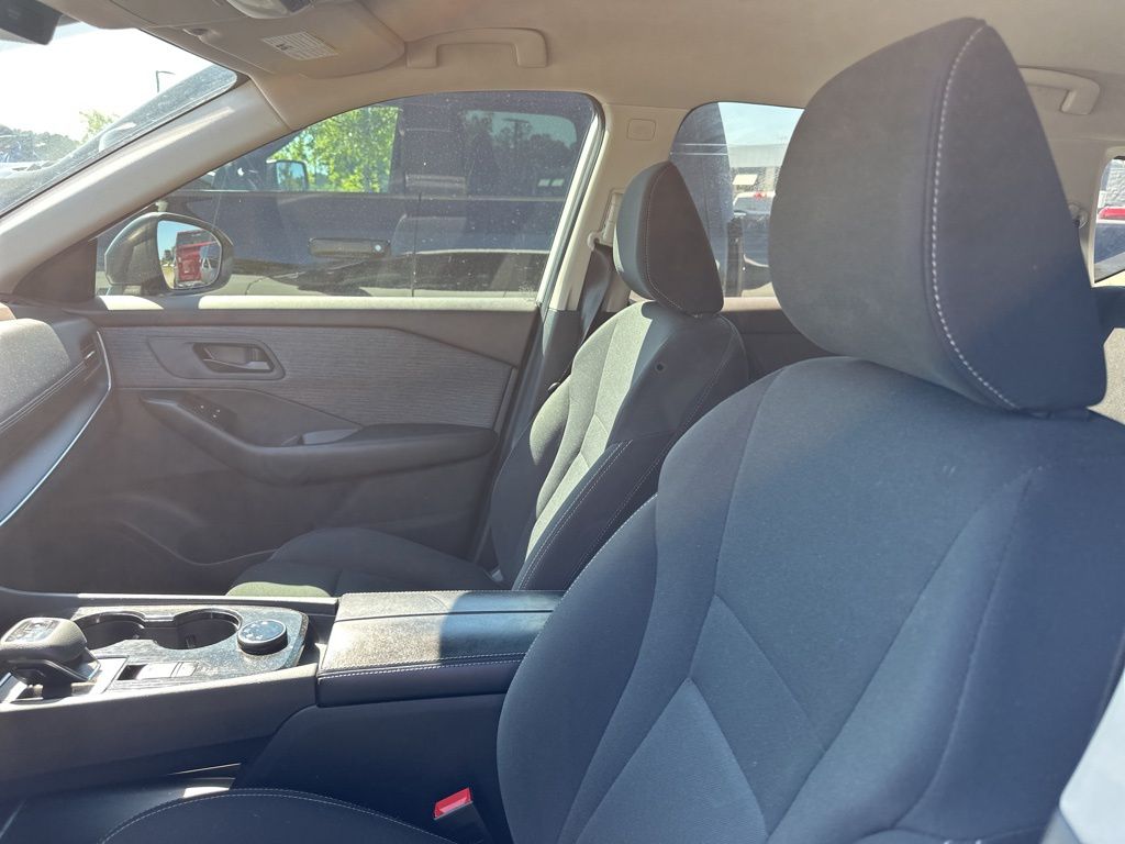 2023 Glacier White Nissan Rogue S AWD SUV