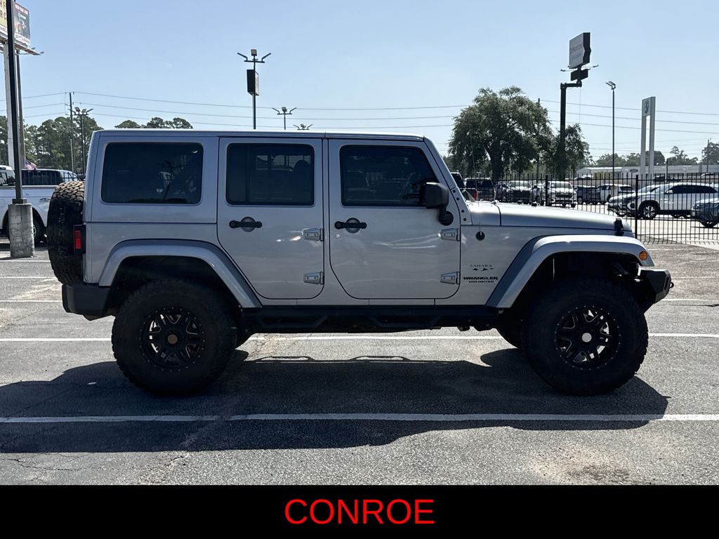 2017 Jeep Wrangler Unlimited Sahara Silver at Cook Ford