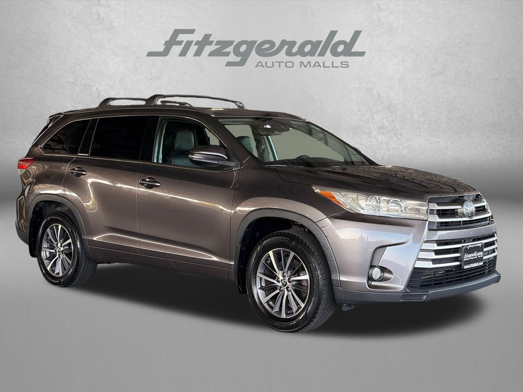 Predawn Gray Mica 2018 Toyota Highlander SUV / Crossover All-Wheel Drive 8-Speed Automatic
