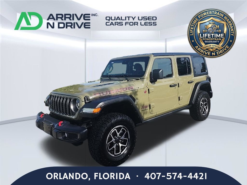 Green 2025 Jeep Wrangler SUV / Crossover Four-Wheel Drive 8-Speed Automatic