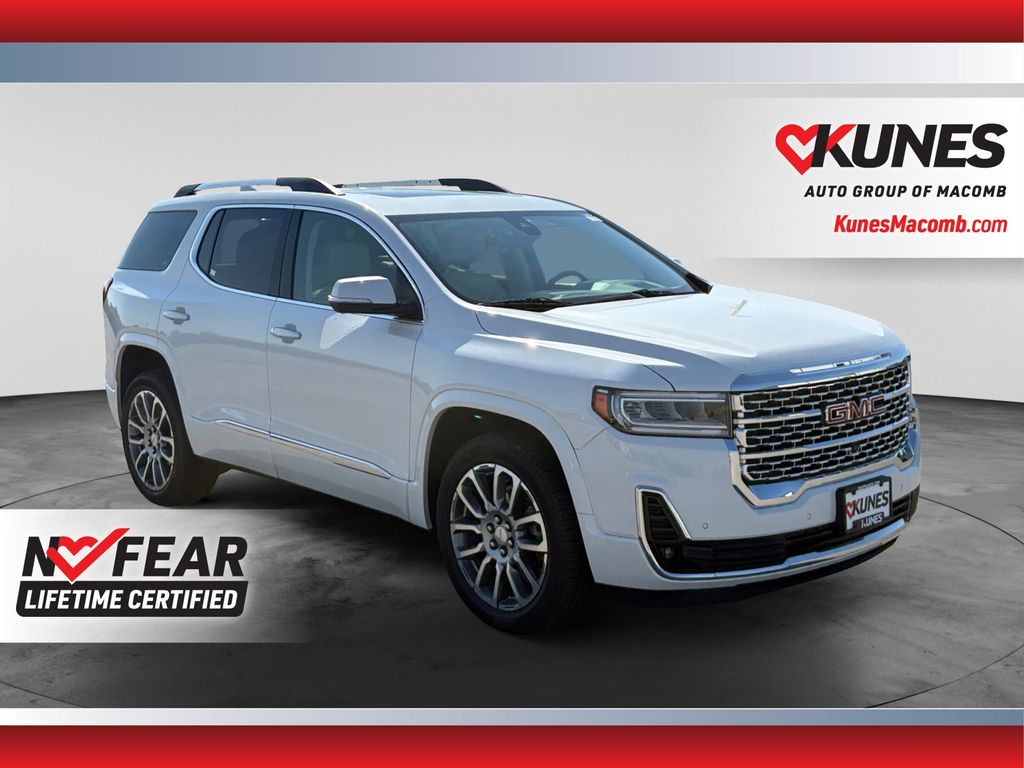 White 2023 GMC Acadia SUV / Crossover Four-Wheel Drive 9-Speed Automatic