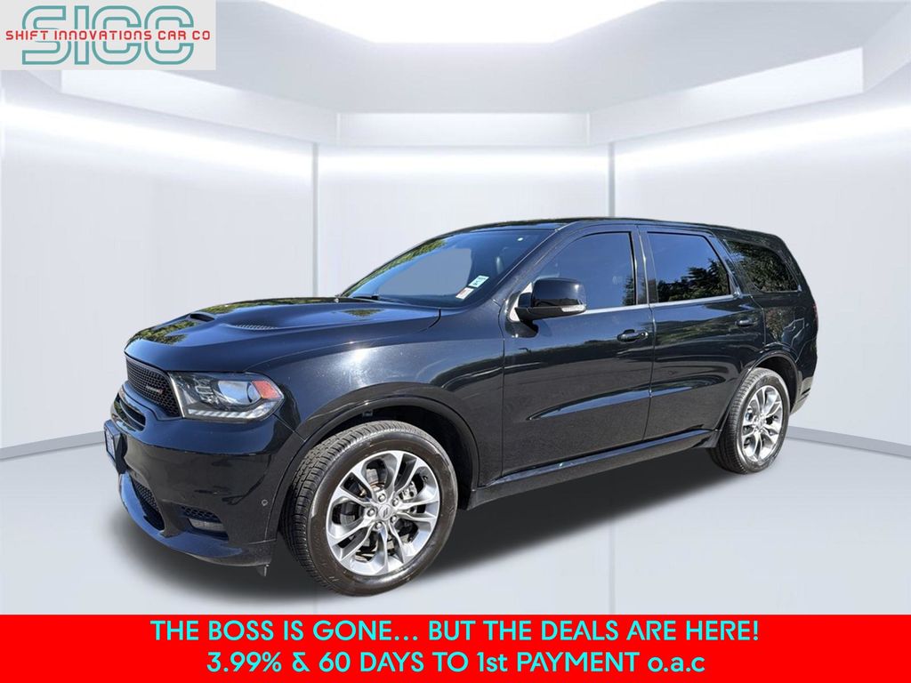 DB Black Crystal Clearcoat 2019 Dodge Durango SUV / Crossover All-Wheel Drive 8-Speed Automatic