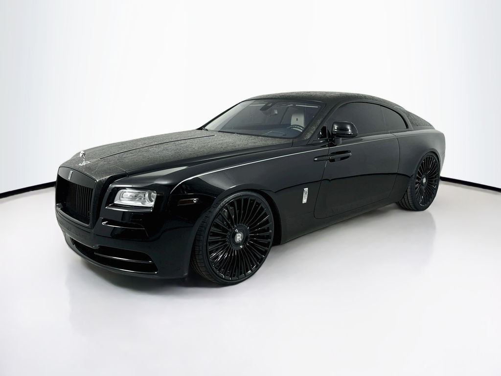 Black 2015 Rolls-Royce Wraith Coupe Rear-Wheel Drive 8-Speed Automatic
