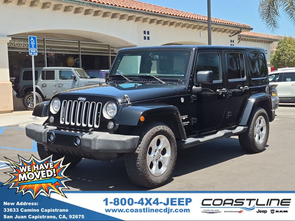 Black Clearcoat 2017 Jeep Wrangler SUV / Crossover Four-Wheel Drive 5-Speed Automatic