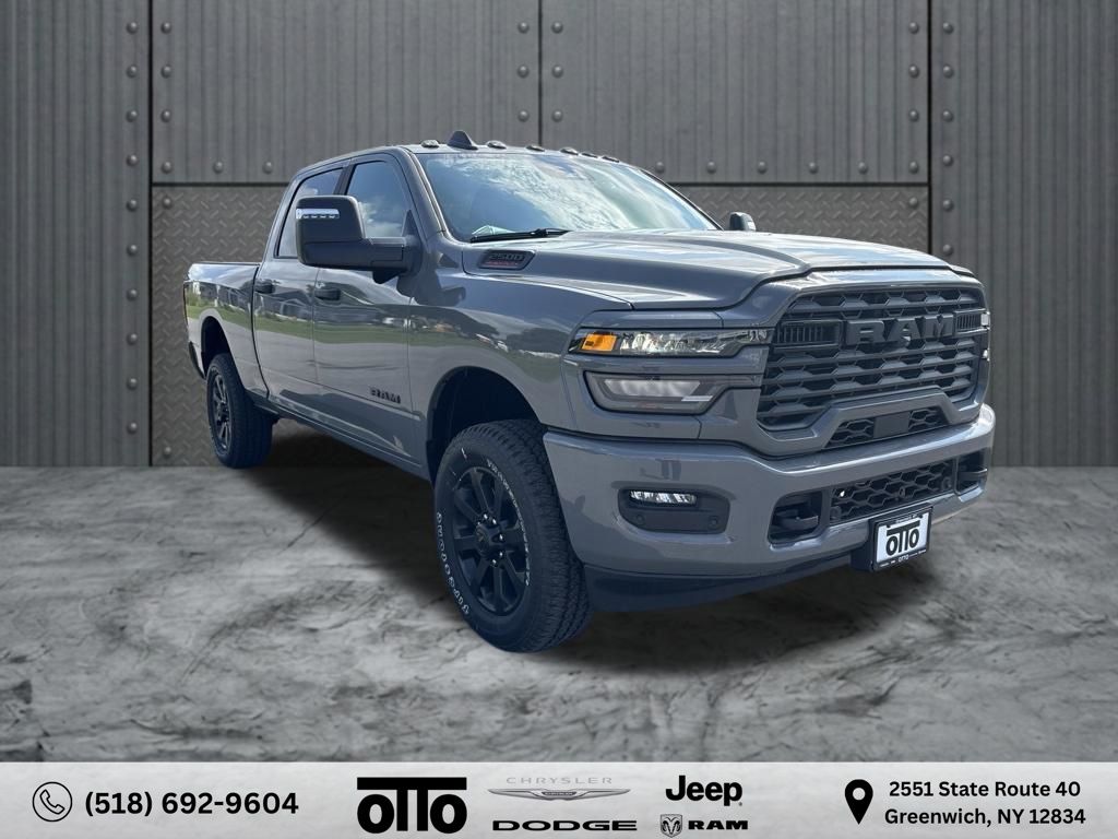 Ceramic Gray Clearcoat 2026 RAM 2500 Pickup Truck Four-Wheel Drive 8-Speed Automatic