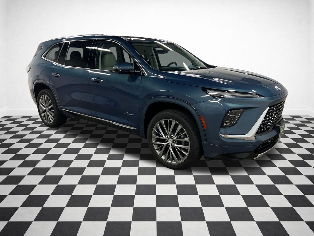 Ocean Blue Metallic 2025 Buick Enclave Avenir AWD SUV / Crossover Four-Wheel Drive 8-Speed Automatic