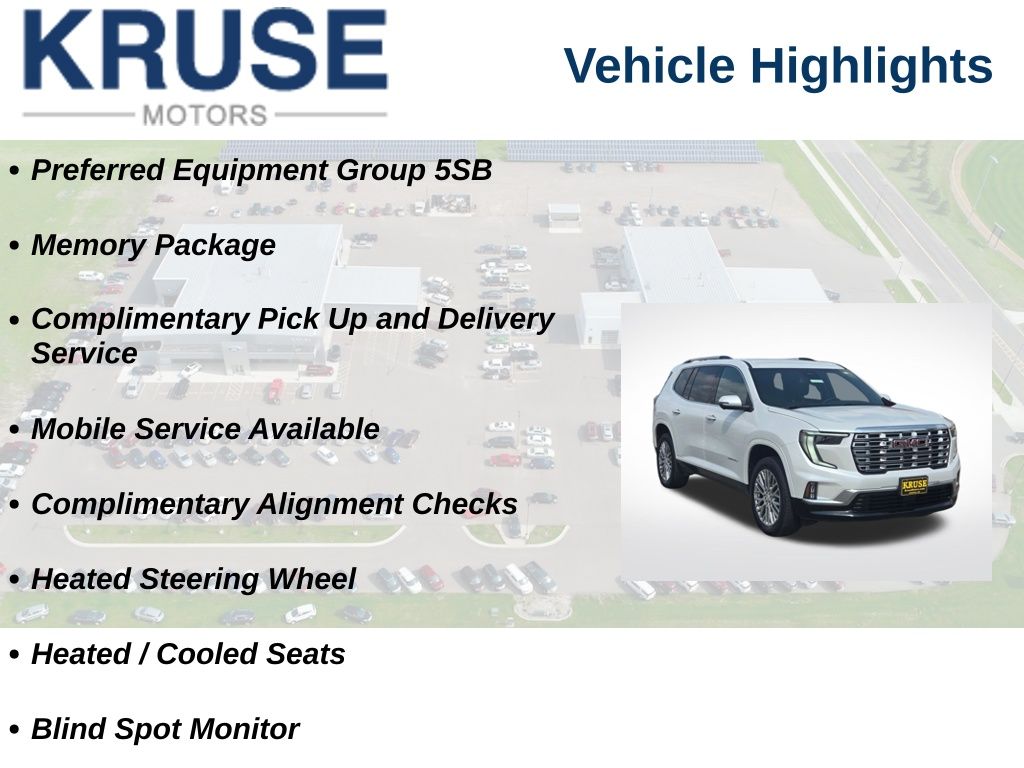 2025 GMC Acadia Denali