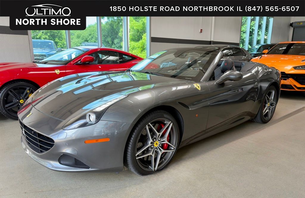 Silverstone 2016 Ferrari California T Convertible Rear-Wheel Drive 7-Speed Manual