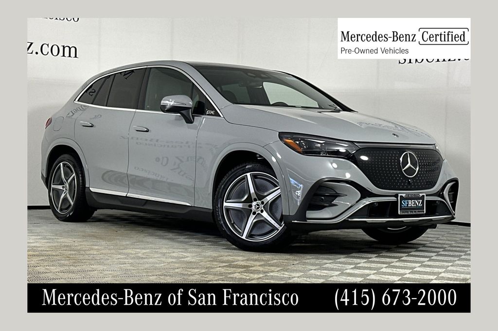 Gray (MANUFAKTUR Alpine Grey) 2026 Mercedes-Benz EQE SUV SUV / Crossover Rear-Wheel Drive 1-Speed Automatic