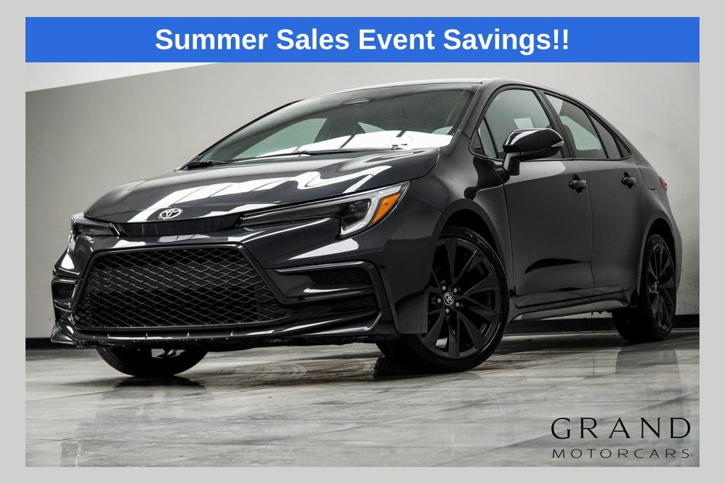 Underground 2023 Toyota Corolla Sedan Front-Wheel Drive Continuously Variable Transmission