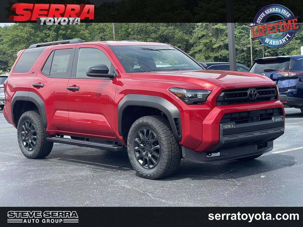 Red 2026 Toyota 4Runner SUV / Crossover 4X2 8-Speed Automatic