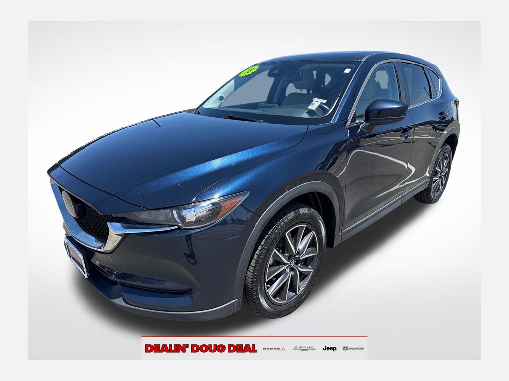 Deep Crystal Blue Mica 2018 Mazda CX-5 Touring AWD SUV / Crossover All-Wheel Drive 6-Speed Automatic