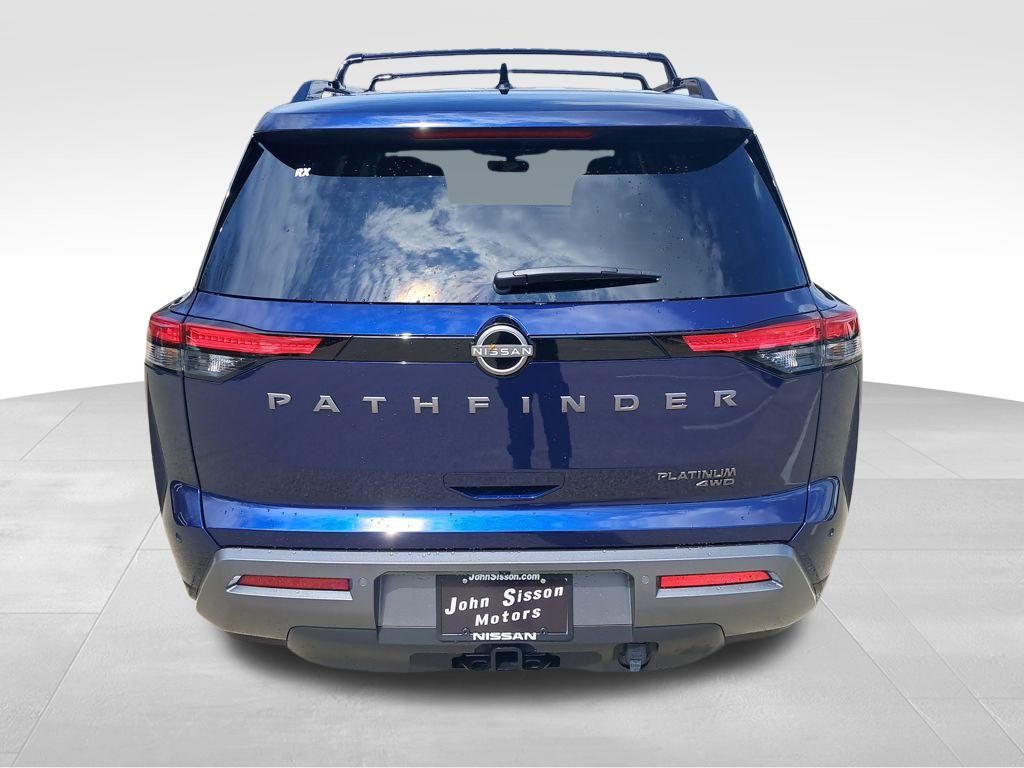 2026 Nissan Pathfinder Platinum Blue at John Sisson Motors