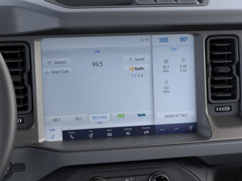 2026 Avalanche Gray Ford Bronco Big Bend 4X4 SUV