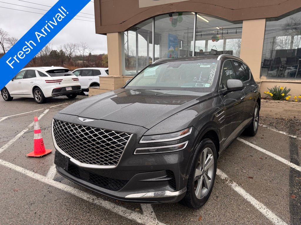 Makalu Gray 2024 Genesis GV80 3.5T AWD SUV / Crossover All-Wheel Drive 8-Speed Automatic