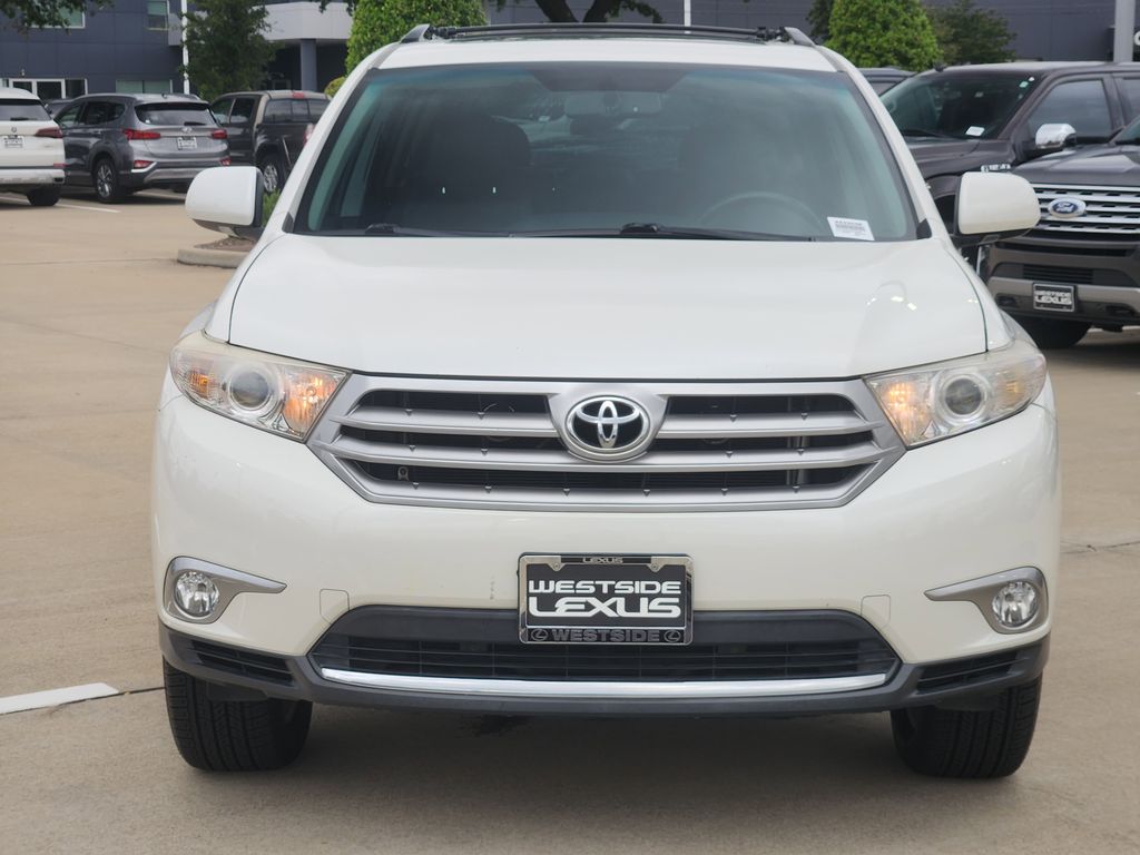 2012 Toyota Highlander Limited White at Emmons Autoplex