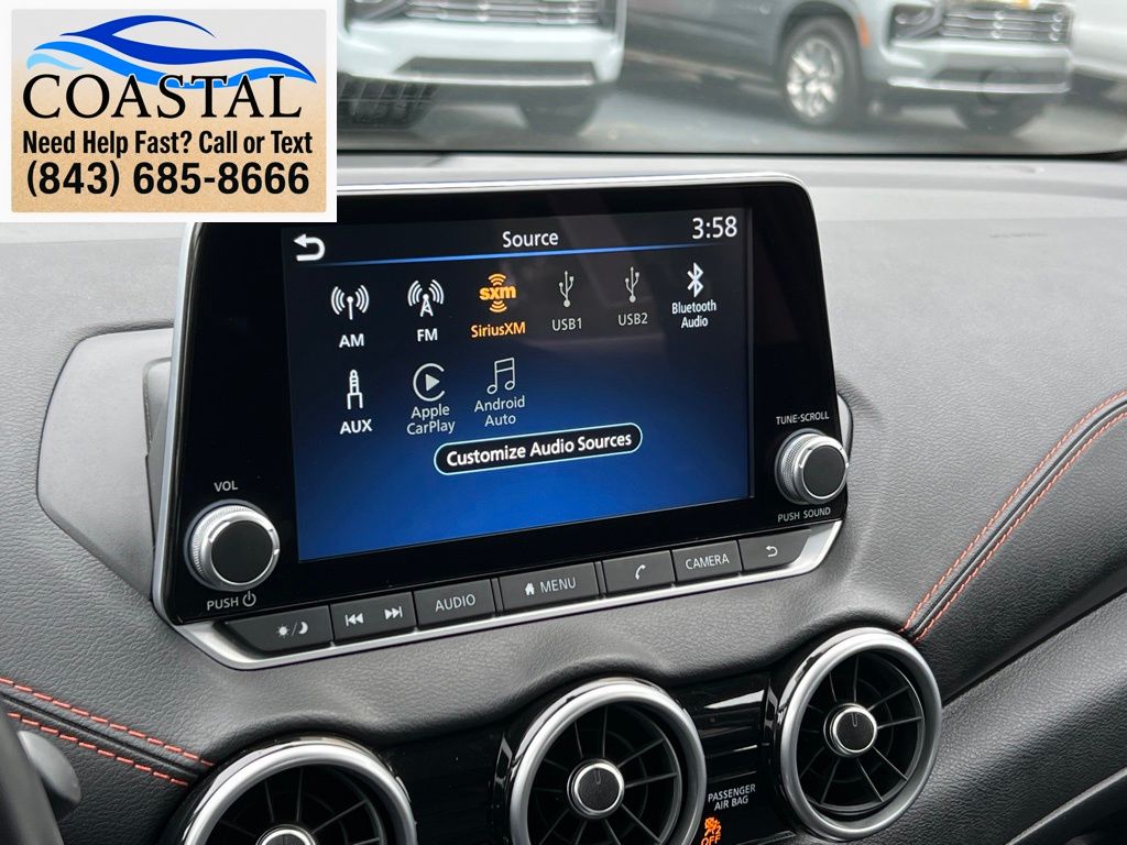 2025 Nissan Sentra SR Black at Lugoff Nissan