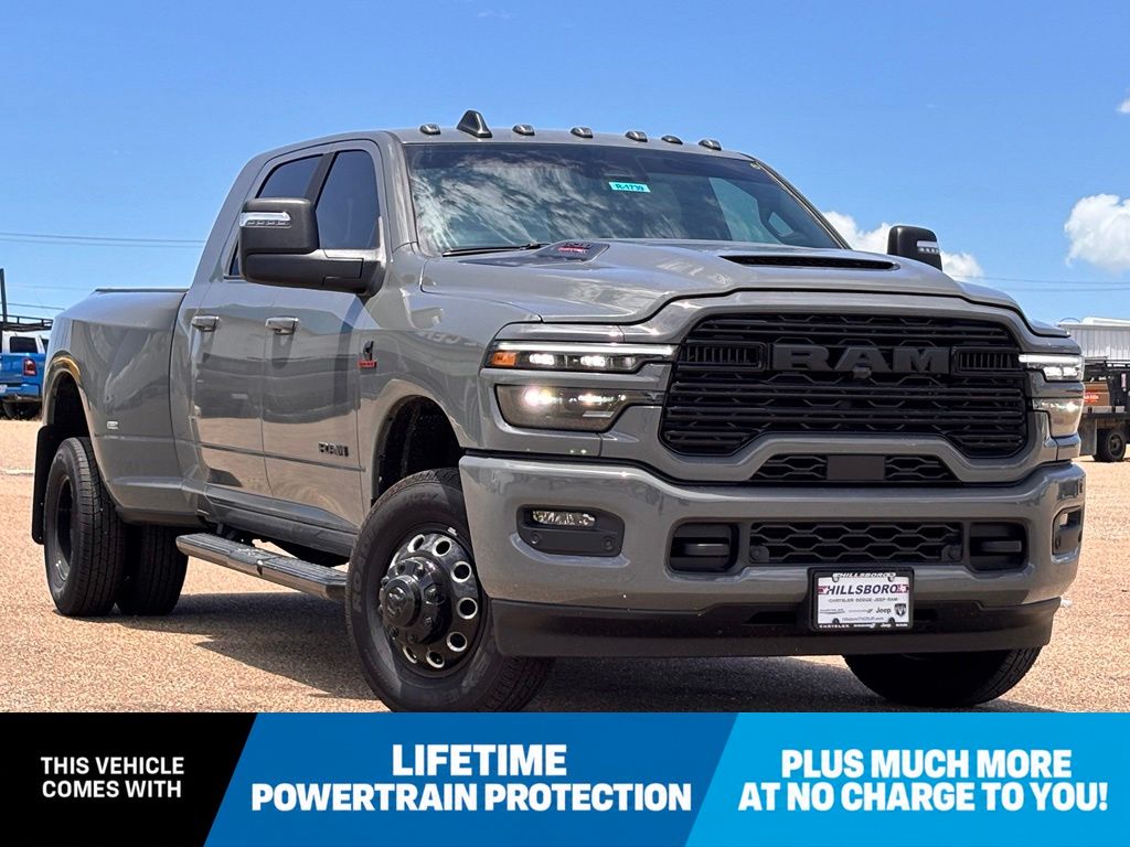 Ceramic Gray Clearcoat 2026 RAM 3500 Pickup Truck Four-Wheel Drive 8-Speed Automatic