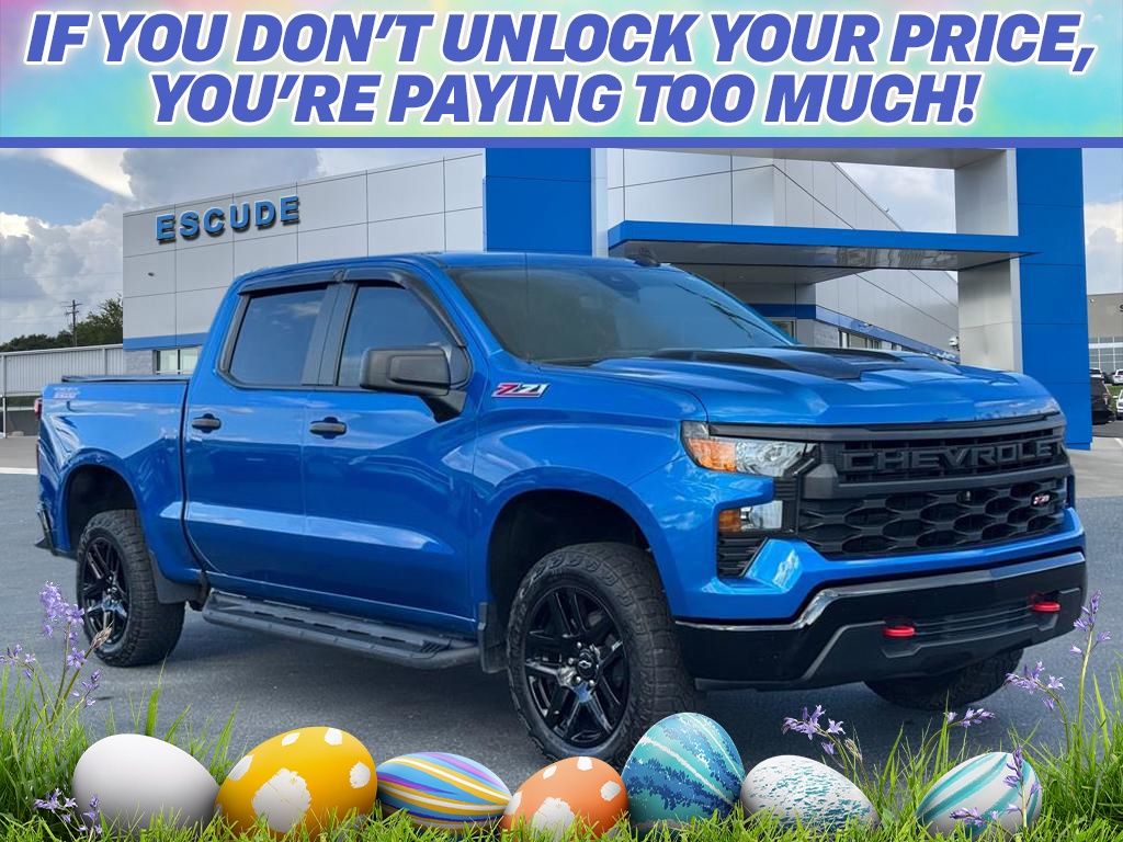 2023 Chevrolet Silverado 1500 Custom Trail Boss Crew Cab 4WD
