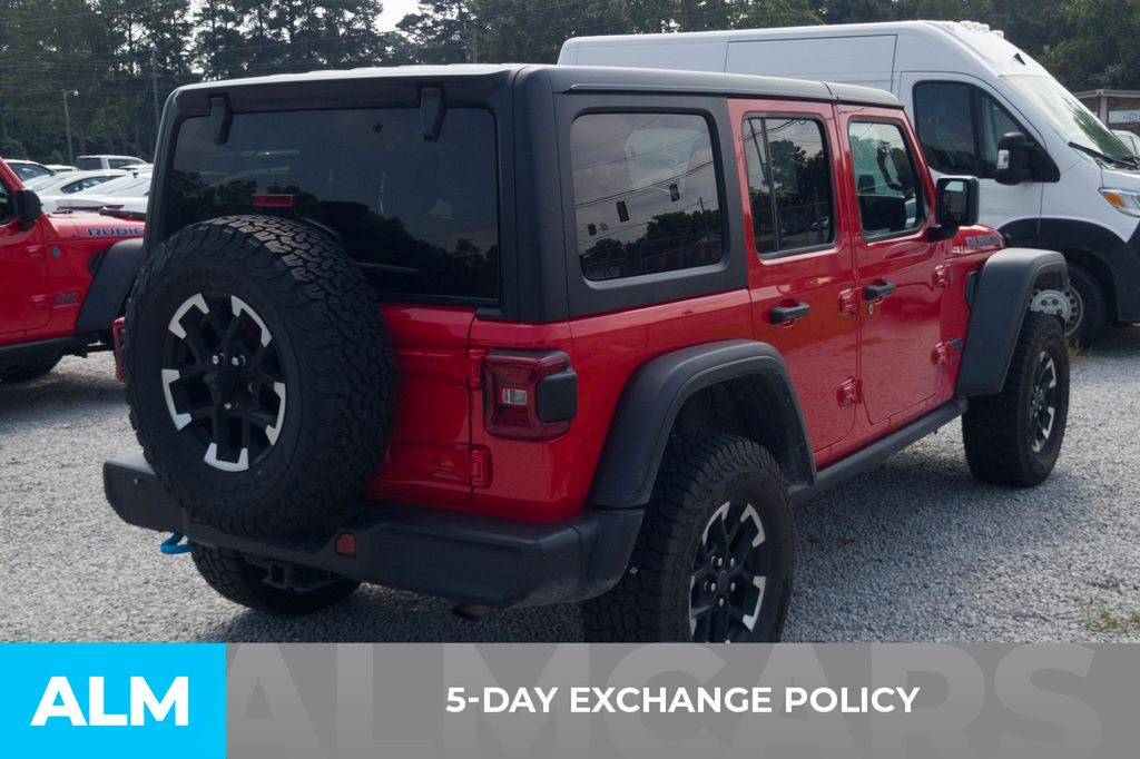 Used 2024 Red Jeep Rubicon 4xe image 3