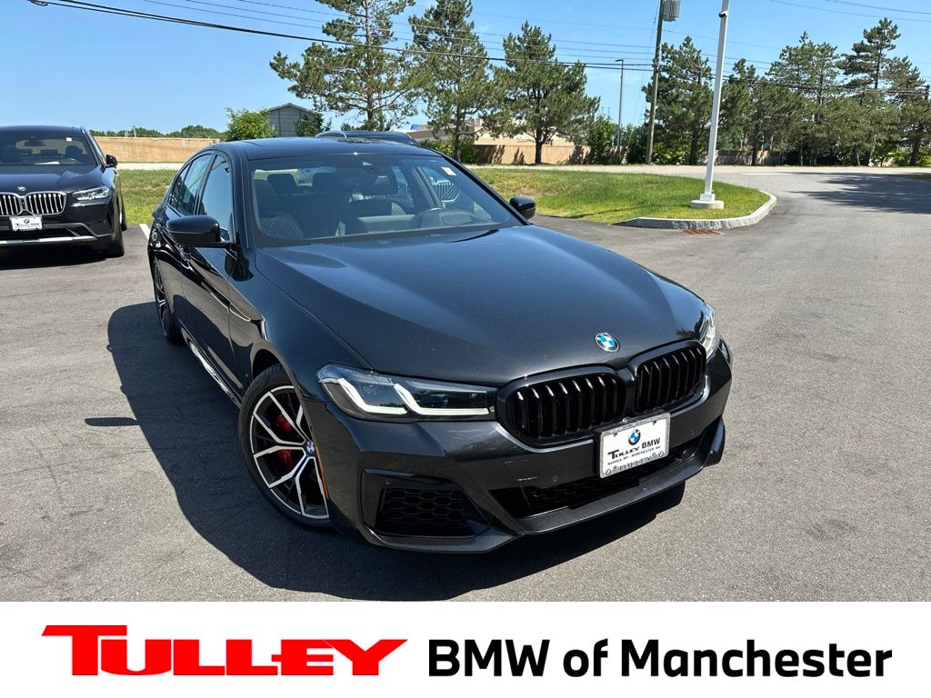 Black Sapphire Metallic 2023 BMW 5 Series Sedan All-Wheel Drive 8-Speed Automatic