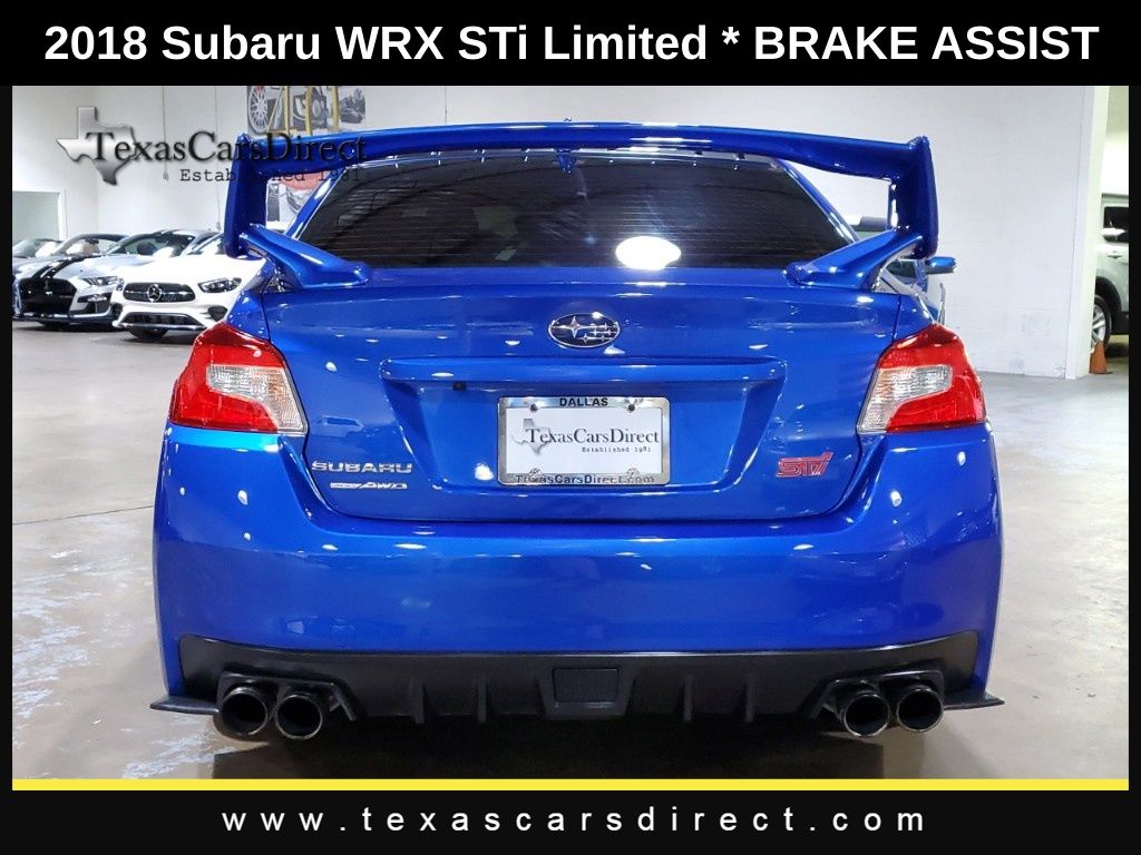 2018 Subaru WRX STi Limited 11