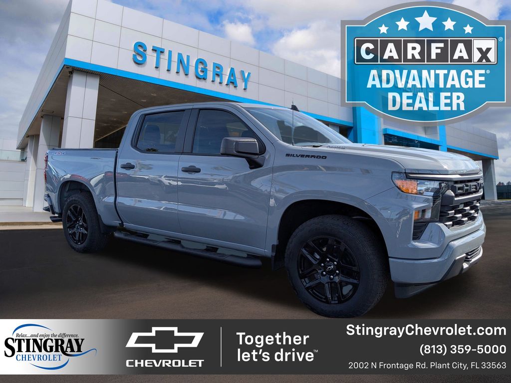 2025 Chevrolet Silverado 1500 Custom Crew Cab 4WD