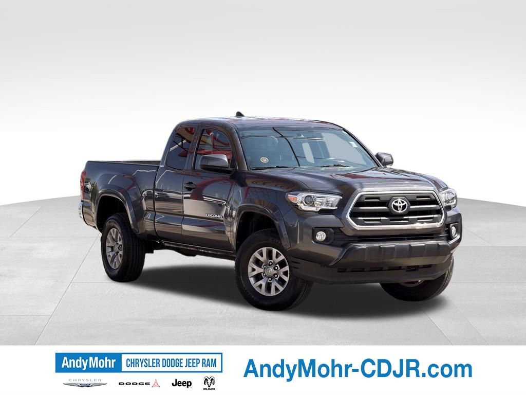 Magnetic Gray Metallic 2016 Toyota Tacoma Pickup Truck Four-Wheel Drive 6-Speed Automatic