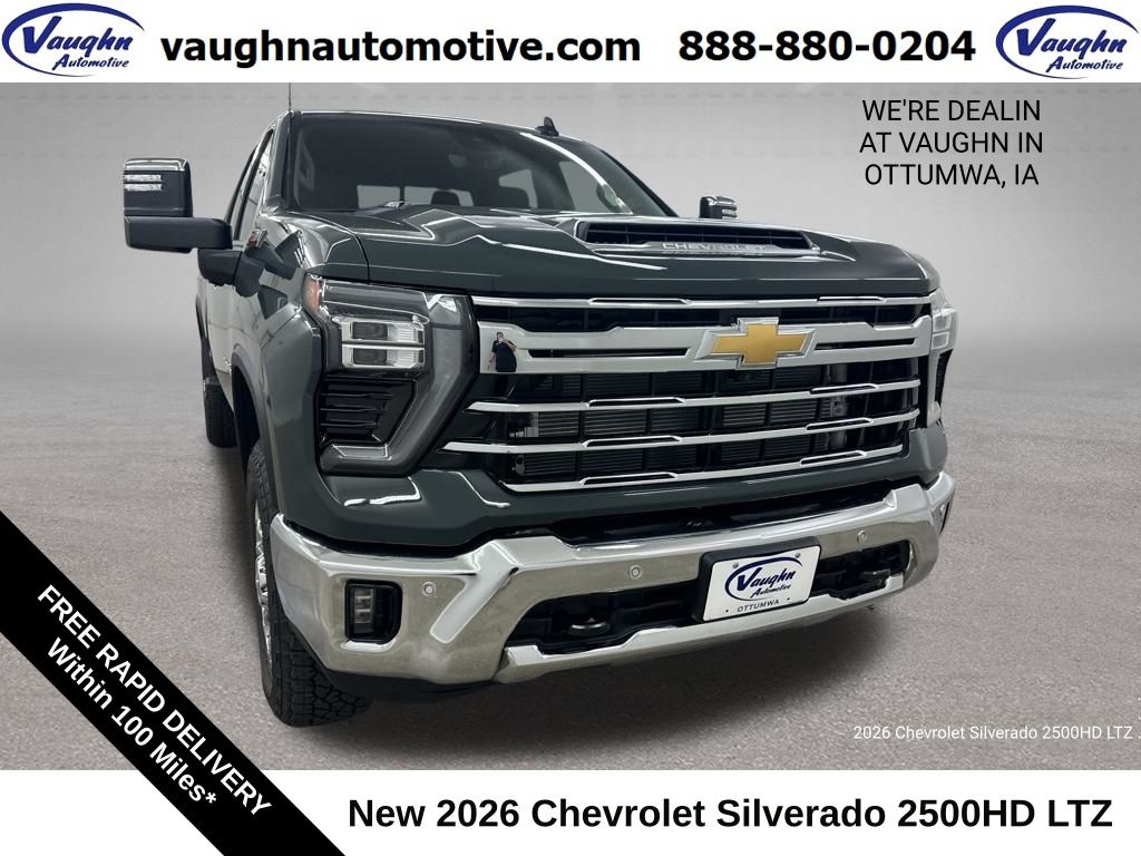 Cypress Gray 2026 Chevrolet Silverado 2500HD Pickup Truck Four-Wheel Drive Automatic