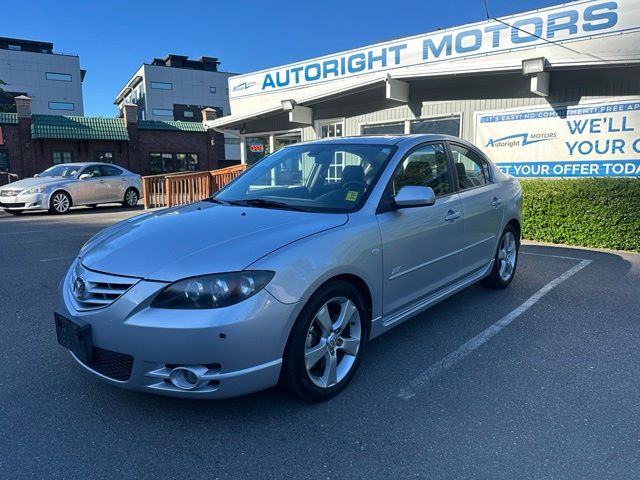 Sunlight Silver Metallic 2006 Mazda MAZDA3 Sedan Front-Wheel Drive 5-Speed Automatic