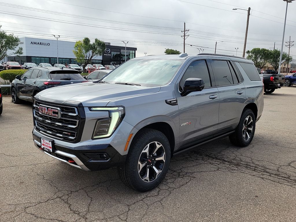 2026 GMC Yukon AT4 Silver at Brown Buick GMC