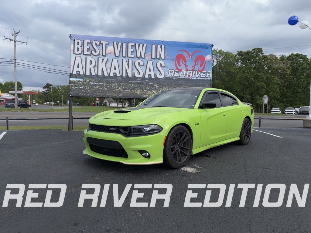 Green (Sublime Metallic Clearcoat) 2023 Dodge Charger Scat Pack RWD Sedan Rear-Wheel Drive 8-Speed Automatic