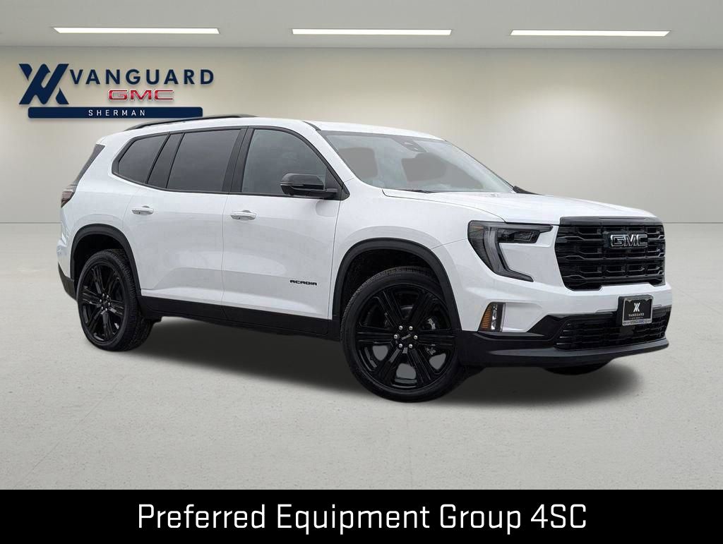 Summit White 2026 GMC Acadia Elevation FWD SUV / Crossover Front-Wheel Drive 8-Speed Automatic