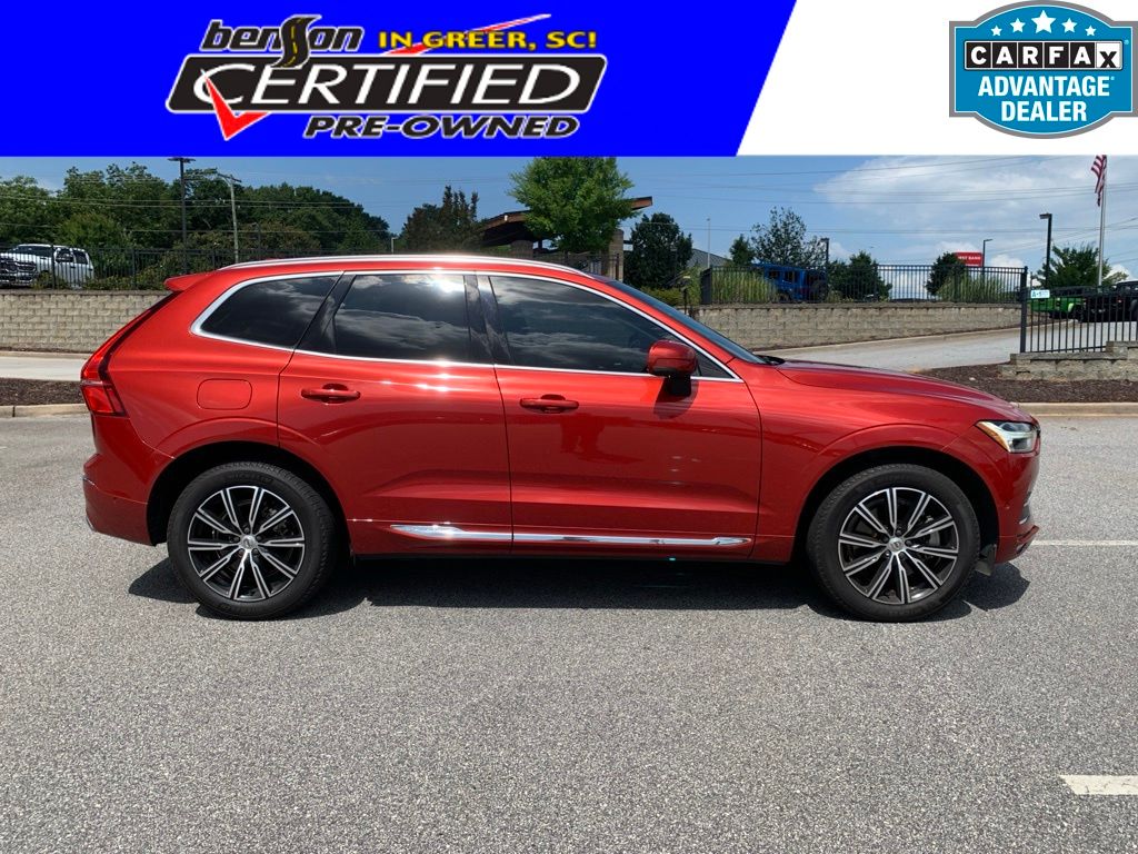 Fusion Red Metallic 2019 Volvo XC60 SUV / Crossover All-Wheel Drive Automatic