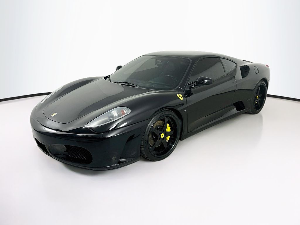 Black 2006 Ferrari F430 Coupe Rear-Wheel Drive 6-Speed Manual