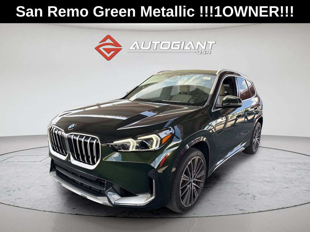 San Remo Green Metallic 2025 BMW X1 SUV / Crossover All-Wheel Drive 7-Speed Automatic