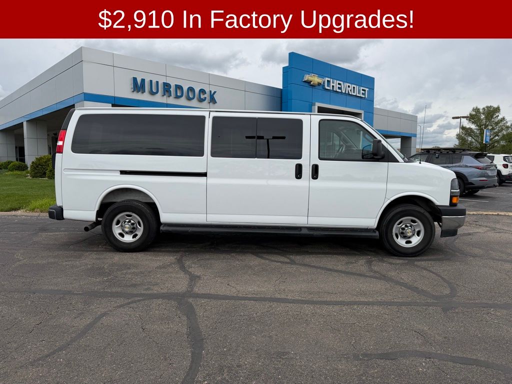 Summit White 2025 Chevrolet Express Van Rear-Wheel Drive 8-Speed Automatic Overdrive