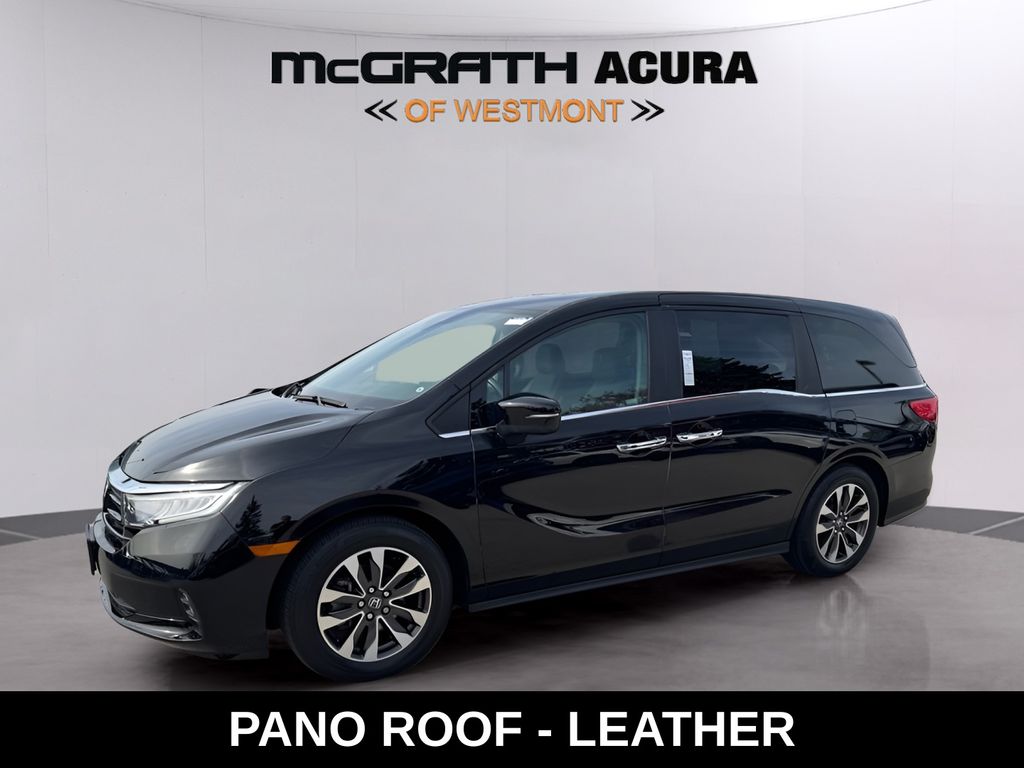 Black 2024 Honda Odyssey Minivan Front-Wheel Drive Automatic