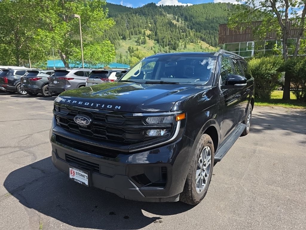 Black Metallic 2025 Ford Expedition SUV / Crossover Four-Wheel Drive Automatic