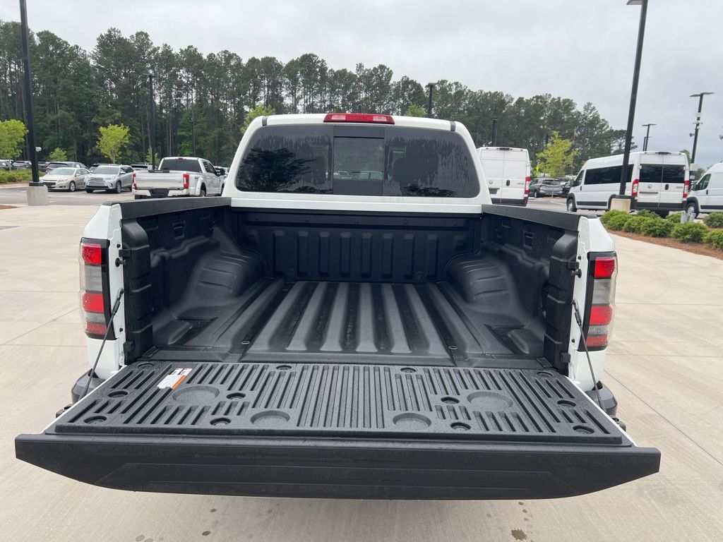 2025 Glacier White Nissan Frontier S RWD Truck