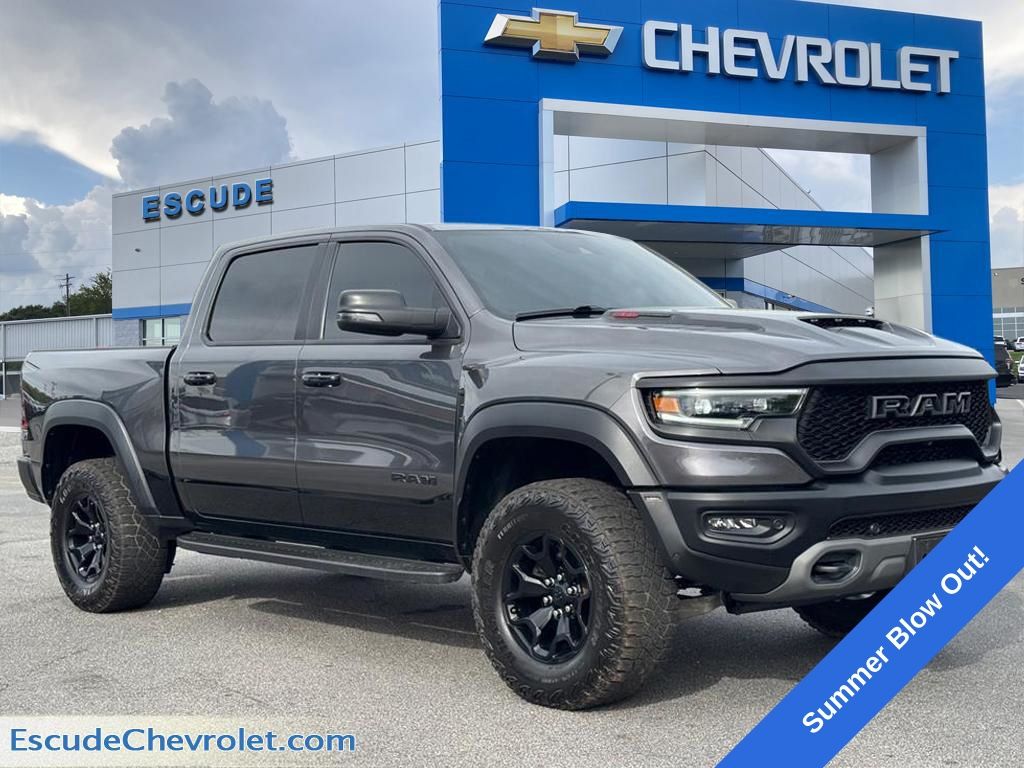 Gray (Granite Crystal Metallic Clearcoat) 2023 RAM 1500 Pickup Truck All-Wheel Drive 8-Speed Automatic