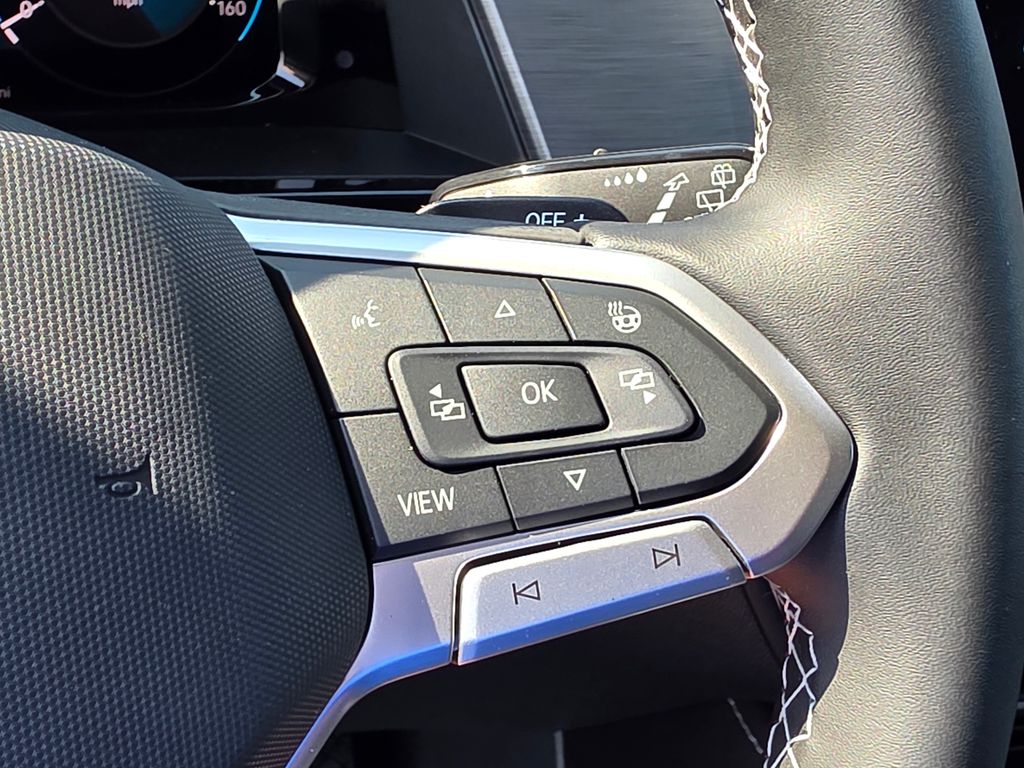 2026 Volkswagen Atlas Cross Sport 2.0T SE w/Technology White/off-white at Sutliff Volkswagen